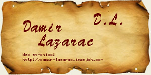 Damir Lazarac vizit kartica